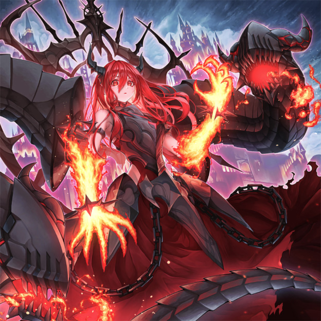 Promethean Princess, Bestower of Flames [Starlight Rare] artwork
