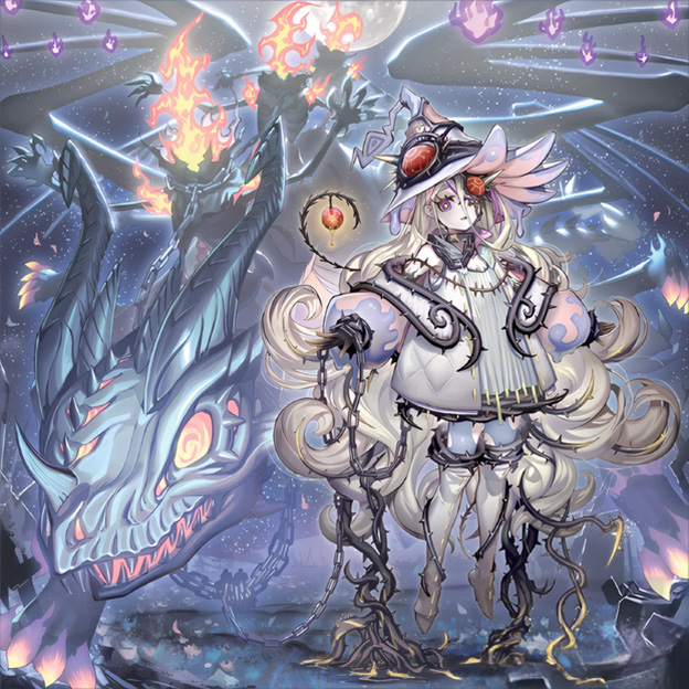 Elzette, Azamina of the White Forest [Quarter Century Secret Rare] artwork