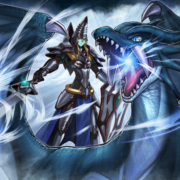 Dark Magician the Dragon Knight [Platinum Secret Rare] RA03-EN268 artwork