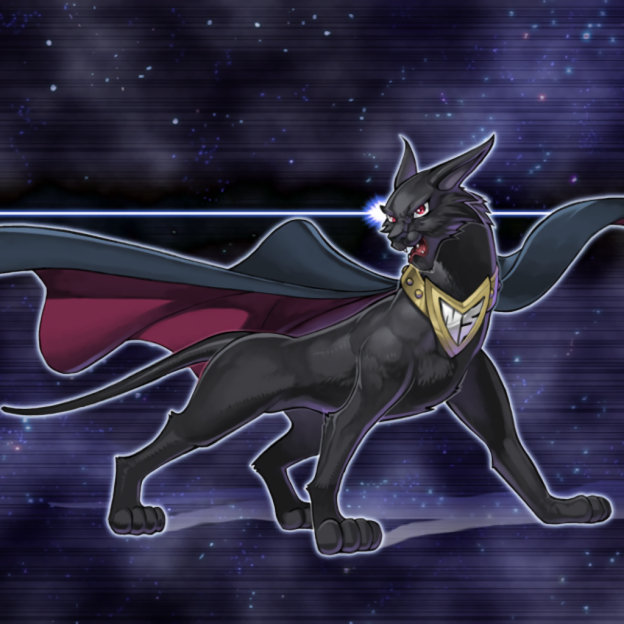 Neo-Spacian Dark Panther [Ultimate Rare 1st Edition] POTD-EN005 artwork