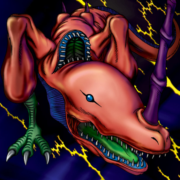 Twin-Headed Thunder Dragon MRD-120 artwork