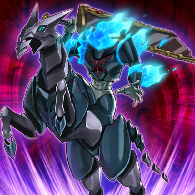 The Phantom Knights of Break Sword [Quarter Century Secret Rare] artwork