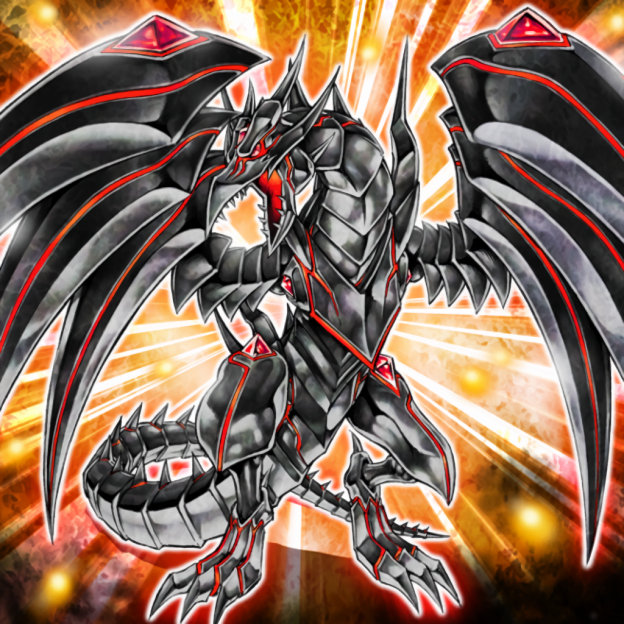 Red-Eyes Darkness Metal Dragon [Platinum Secret Rare] artwork